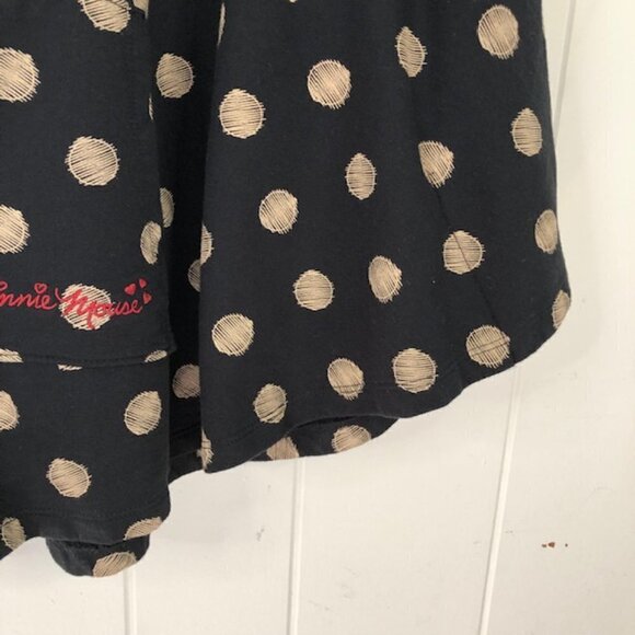 Disney Womens Minnie Mouse Polka Dot Cape Poncho Hoodie - Picture 9 of 11